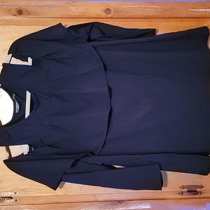 Black cold shoulder shirt